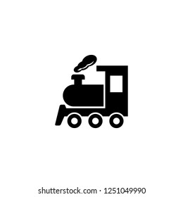 Train vector icon. Train sign on white background. Train icon for web and app