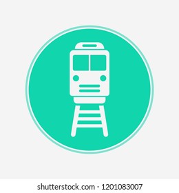 Train vector icon sign symbol