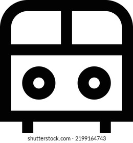 ilustración del vector de tren en un fondo transparente.Símbolos de calidad premium.Iconos vectores de trazo para el diseño de concepto y gráfico.