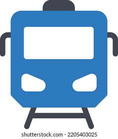 train Vector illustration on a transparent background. Premium quality symmbols. Glyphs vector icons for concept and graphic design. 