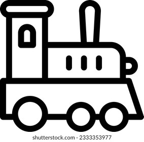 train Vector illustration on a transparent background. Premium quality symbols. Stroke vector icon for concept and graphic design.