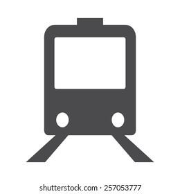 Train vector image to be used in web applications, mobile applications and print media. 