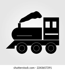 Train vector sign illustration on white background..eps