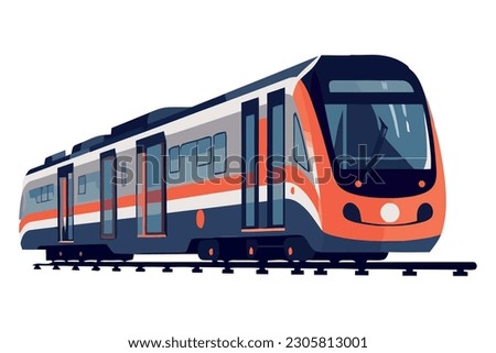 train wagon illustration design over white