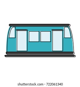 train wagon sideview icon image 