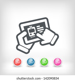 Train web booking