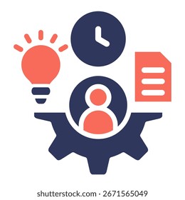 Traineeship Icon Element For Design And Vector