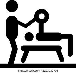 Trainer icon. Trainer symbol design from Gym and fitness collection..eps
