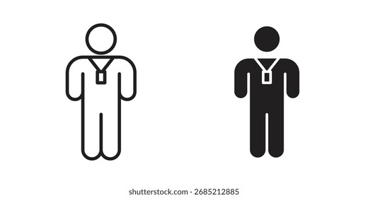Vektorsymbol des Trainersymbols