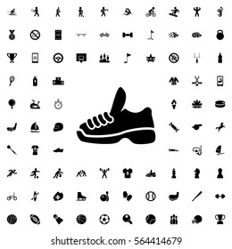 trainers icon illustration isolated vector sign symbol