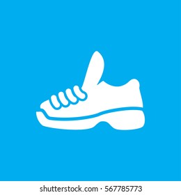 trainers icon. illustration isolated vector sign symbol