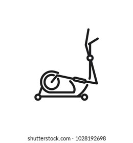 training apparatus icon vector