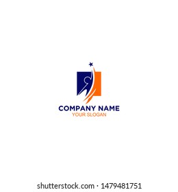 Training Career Logo Design Vector