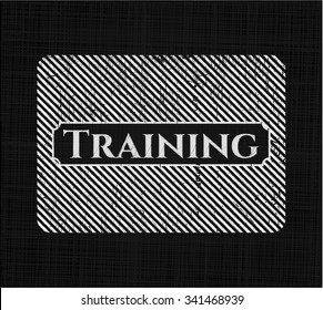 Emblema de pizarra de entrenamiento