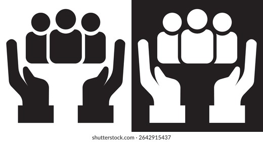 Training, coaching, conference, teamwork icon.  Vector illustration. EPS 10 AI