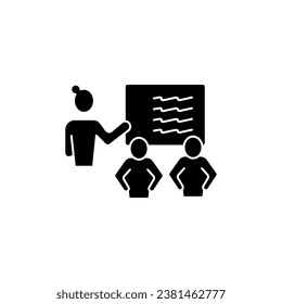 Training concept line icon. Simple element illustration. Training concept outline symbol design.