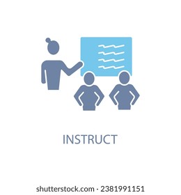 Training concept line icon. Simple element illustration. Training concept outline symbol design.