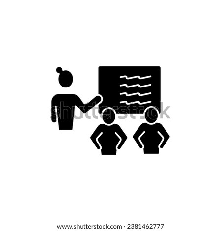 Training concept line icon. Simple element illustration. Training concept outline symbol design.