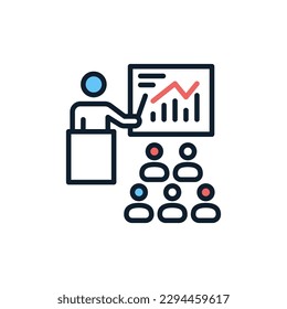 Training Course icon in vector. Illustration