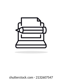 ICONO DE CURSOS DE CAPACITACIÓN, para ilustración vectorial de la colección de diseños gráficos y web, eps 10