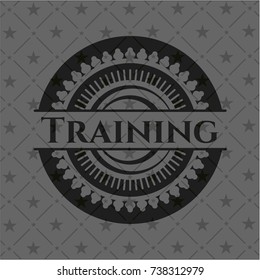 Training dark badge