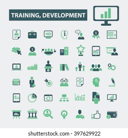 training development icons
