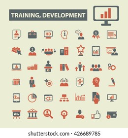 training development icons
