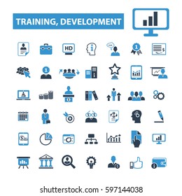 training development icons