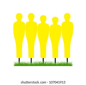 Training free-kick wall