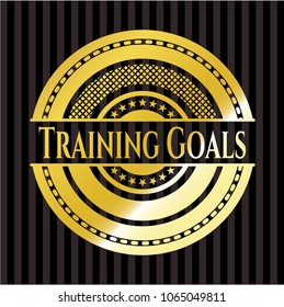 Training Goals golden emblem