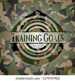 Training Goals on camo texture