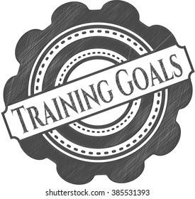 Training Goals penciled