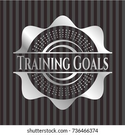 Training Goals silver shiny emblem