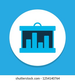 Training icon colored symbol. Premium quality isolated presentation element in trendy style.