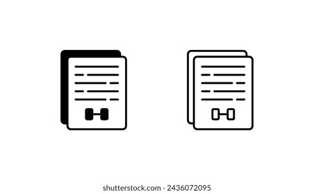 Training icon design with white background stock illustration