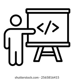 It Training Icon Element For Design