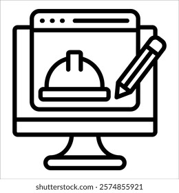 Training Icon Element For Design