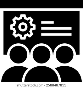 Training Icon Element For Design