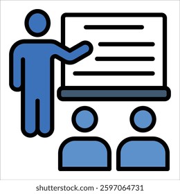 Training Icon Element For Design