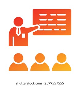 Training Icon Element For Design