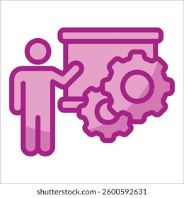 Training Icon Element For Design