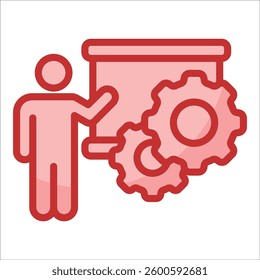 Training Icon Element For Design