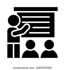 Training Icon Element for Design