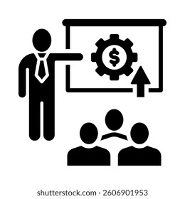 Training Icon Element for Design