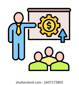 Training Icon Element for Design