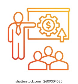 Training Icon Element for Design