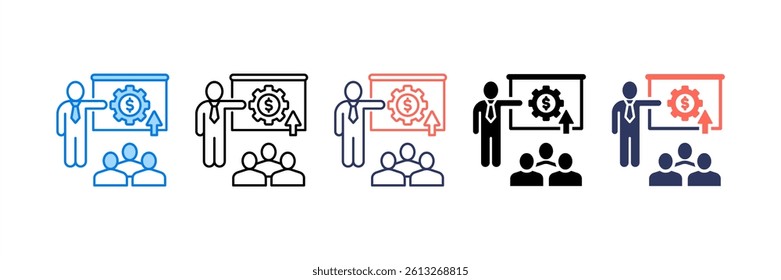 Training Icon Element for Design