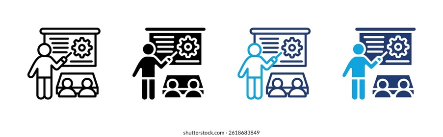 Elemento De Ícone De Treinamento Para Design