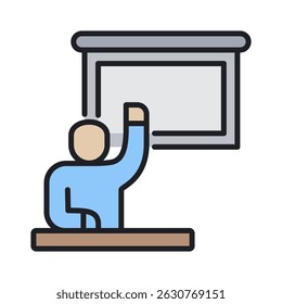 Training Icon Element for Design