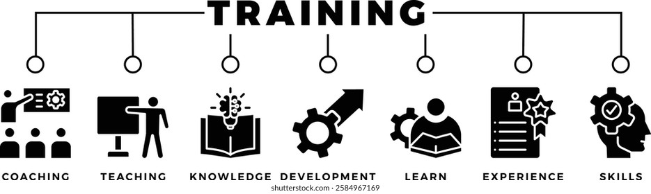 Training Icon Element suitable For Design